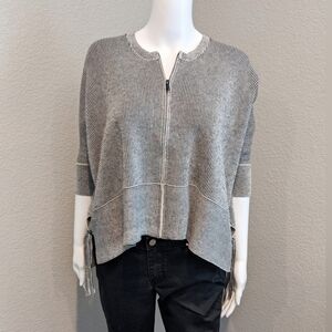 Cabi Cupid's 3526 Black and White Striped Cardigan XXS